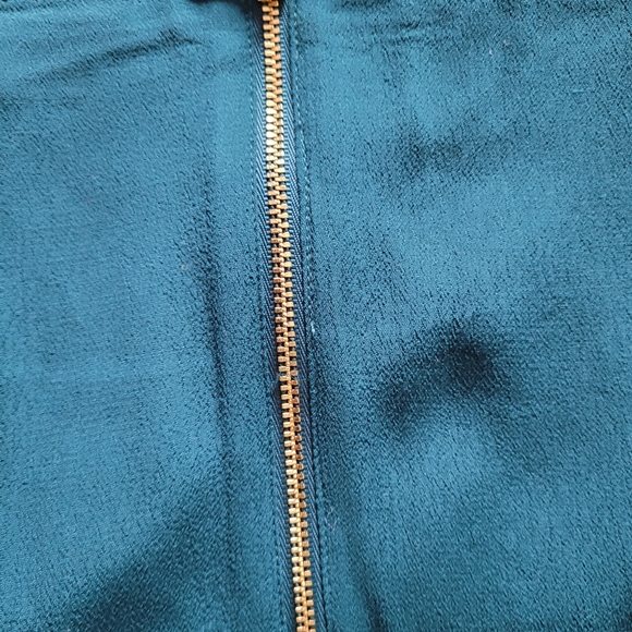 4X - Emerald green blouse - Picture 6 of 7